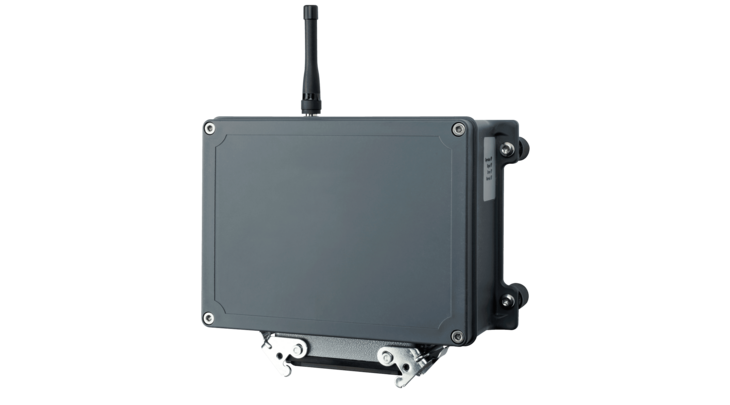 Photo of the receiver housing R5 construction, highlighting its robust build and protection for receiver modules in industrial applications.