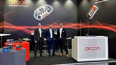 ARCON exhibition booth at SPS 2024 in Nuremberg.